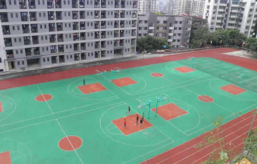重慶兩江職業(yè)教育中心籃球場