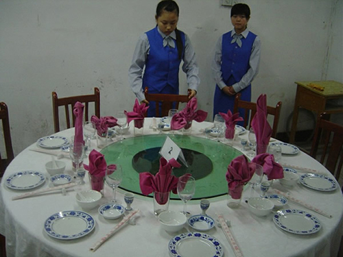 重慶兩江職業(yè)教育中心酒店管理實訓(xùn)