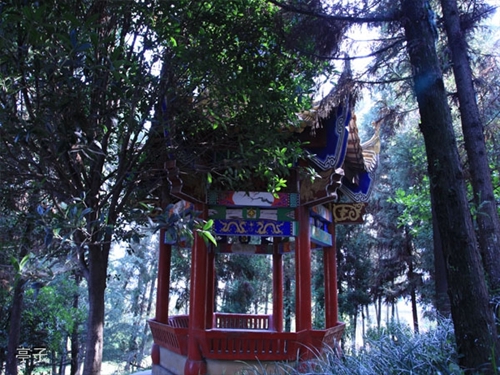 貴州盤江技校(貴州盤江投資控股集團有限公司技工學校)亭子