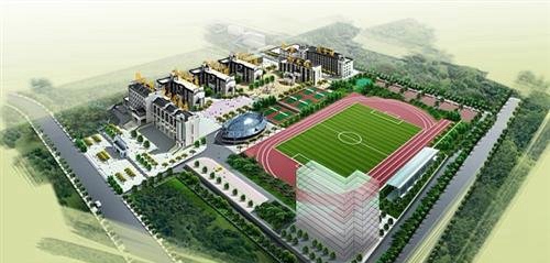 施秉縣中等職業(yè)技術學校(施秉職校)規(guī)劃圖全景