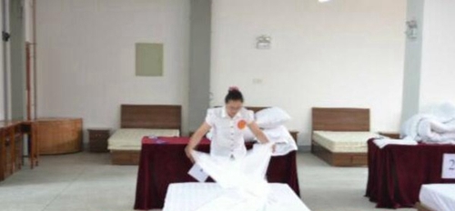 貴陽市女子職業(yè)學(xué)校(貴陽市旅游學(xué)校)客房實(shí)訓(xùn)室