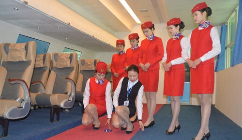 成都翔飛航空職業(yè)技術學校航空模擬艙實訓