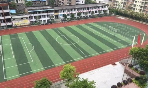 達州市職業(yè)高級中學(xué)(達州職高)塑膠足球場