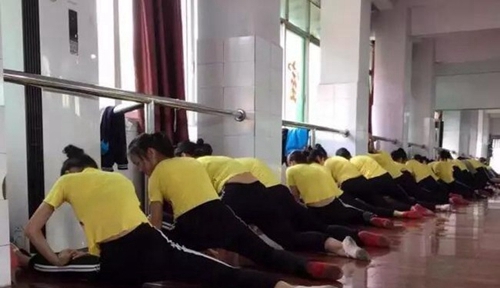 達州市職業(yè)高級中學(xué)(達州職高)形體實訓(xùn)課