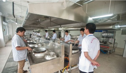 自貢市高級技工學校(自貢市職業(yè)培訓學院)烹飪實訓室