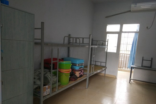 南充技師學院建華校區(qū)寢室內部