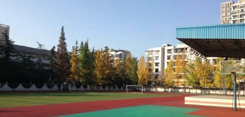 四川省崇州市職業(yè)中專學(xué)校蜀州路校區(qū)校運(yùn)動(dòng)場(chǎng)