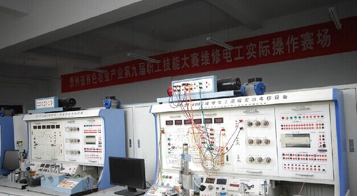 中國鋁業(yè)貴州高級技工學校 電工實習車間