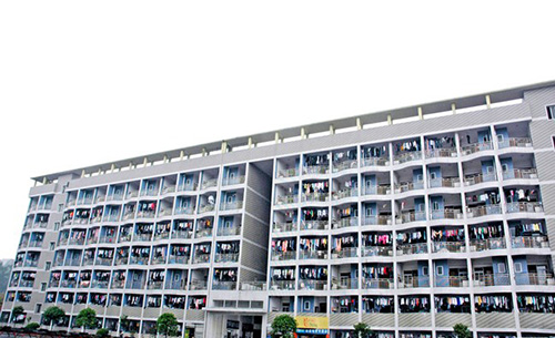 重慶科創(chuàng)職業(yè)學院舒適整潔的學生公寓
