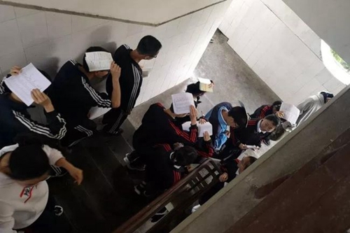成都市新都區(qū)泰興中學校緊急疏散