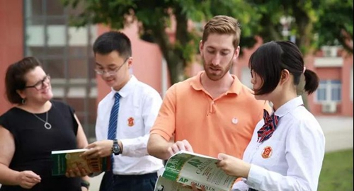 成都七中嘉祥外國語學校國際高中交流學習