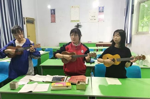 成都高新三岔中學文娛生活